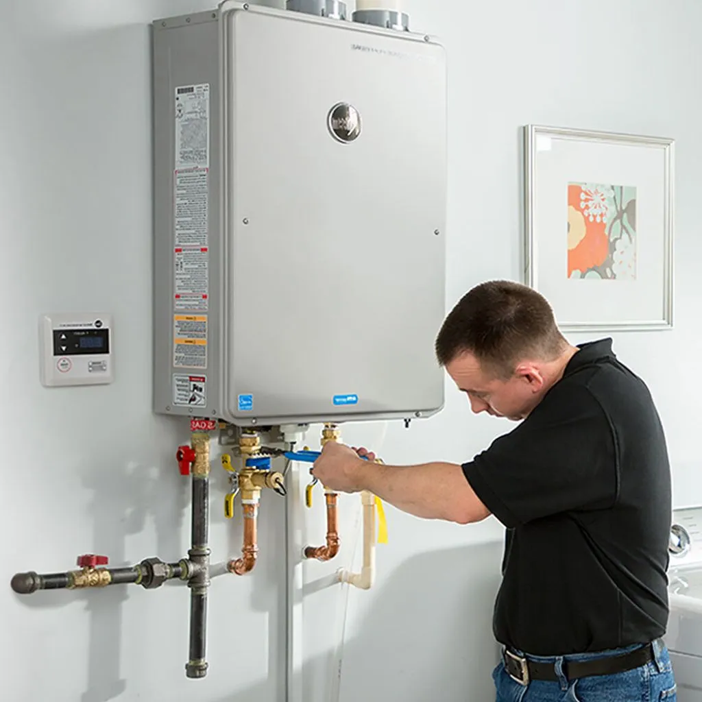 tankless water heater repair in Outing, MN